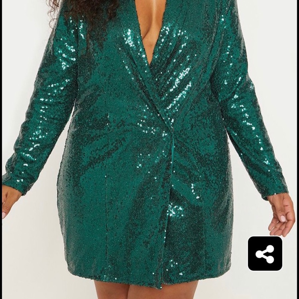 Oversized Blazer dress